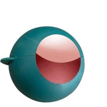 Imagem de Tira Fiapos e Pelos Lavável e Reutilizável Esfera Rolo Papa Bolinha Silicone Gel 6,5CM