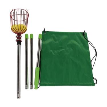 Imagem de WeiLaiKeQi Vara colhedora de frutas com cesta, colhedora de árvores frutíferas, ferramenta de fácil de usar para goiabas, abacates, bolotas cítricas, 1.6 Milhões