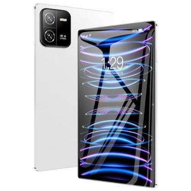 Imagem de Tablet Pad 6 plus, 10,1 polegadas, Android 13, 12 GB de RAM + 512 GB de ROM,WiFi 2.4/5G, Bluetooth, bateria de 8000 mAh (Prata)