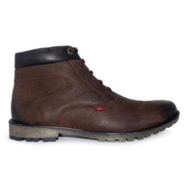 Imagem de Bota de Couro Ferracini Masculina Cross Café 9948-517b 43