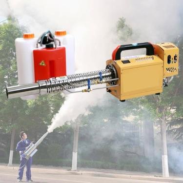 Imagem de Nebulizador Térmico Do Jato Do Pulso, Pulverizador 360 ° Portátil Agrícola Pulverizador Em Todos Os Sentidos 700㎡ Em 7-8 Minutos Para Plantas Das Ervas Daninhas, One Color, 350
