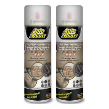 Imagem de Kit 2 Limpa Produtos De Couroo Courino Banco Jaquetas Sofá