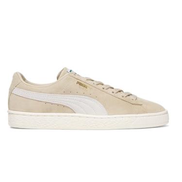 Imagem de PUMA Tênis feminino Suede Elemental Wn's Fashion, Granola/branco quente, 6.5