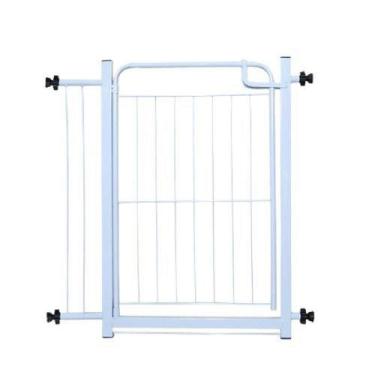 Imagem de Grade para Porta - Pet 70/80cm com Extensor Branca - Utilaço - Utilaco