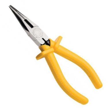 Imagem de Alicate Bico Meia Cana 6'' 1000V Tramontina Suporte Plástico Aço Carbo