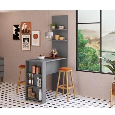 Imagem de Bancada para Cozinha Luna com Painel Greta - IRM