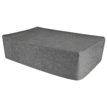 Imagem de playvital Capa Protetora Horizontal Contra Poeira Para Ps5 Slim Disc Edition (Novo Design Menor), Protetor De Nylon À Prova D'Água Console - Cinza