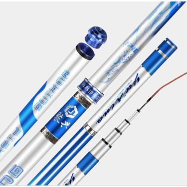 Imagem de Vara De Pesca Vara De Pesca De Carbono Super Difícil E Super Artesanal Pesca 19-tune Jogo Vara De Pesca Equipamento De Pesca Vara De Pesca Telescópica, 3.9 m