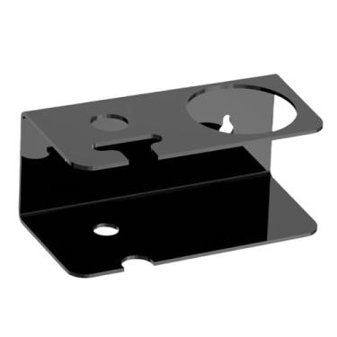 Imagem de Baoblaze Suporte para barbeador e creme de barbear Suporte para barbeador de parede Acessórios de barbear de acrílico para e gel para banheiro cozinha