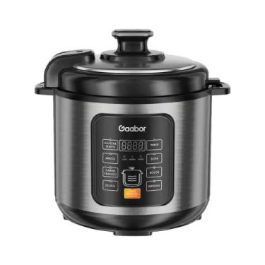 Imagem de Panela de Pressão Elétrica / Gaabor / RC-60E02A Orion / 6 Litros / Pra