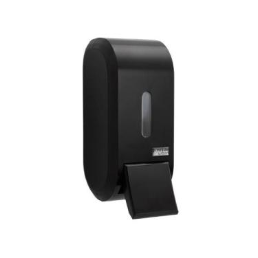 Imagem de Dispenser 400ml Líquido Gel Álcool Moderno Parede Banheiro Shopping Es