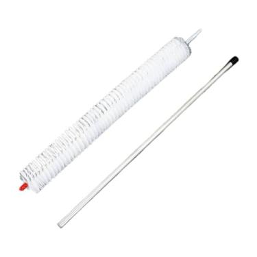 Imagem de Bothyi Escova de limpeza de radiador de carro, limpador, Duster Home, cabo longo, escova de cerdas de nylon para máquinas de lavar, secadoras, geladeiras