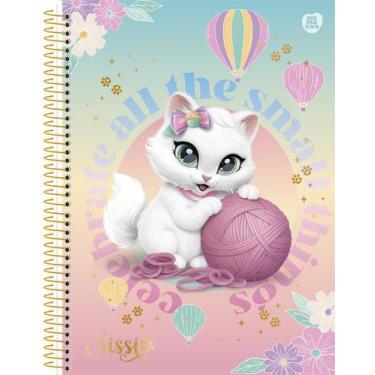 Imagem de Caderno Sissi 1 Matéria Universitário 80Fls - Animativa