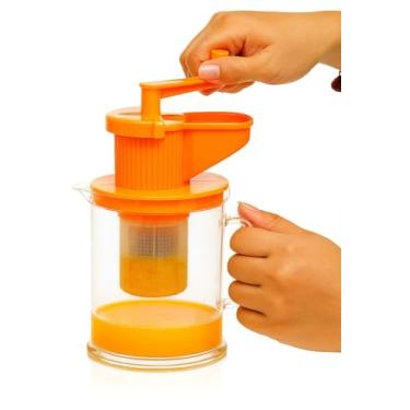 Imagem de Espremedor Manual Portátil 400ml - Ideal para Sucos naturais de Frutas e Grãos
