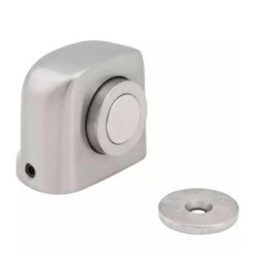 Imagem de Fixador de Porta Magnético Cromado Worker