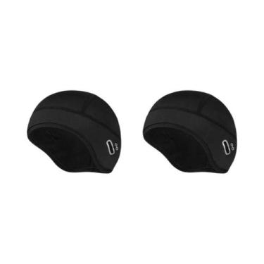 Imagem de Gorro Masculino De Inverno À Prova De Vento, De Lã Térmica, Para Cicli