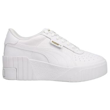 Imagem de Puma - Womens Cali Wedge Shoes, Size: 6.5 B(M) US, Color: Puma White/Puma White