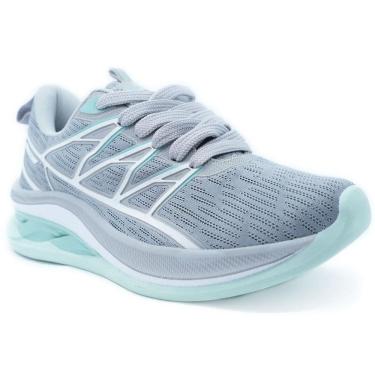 Imagem de Tênis Caban Flow Gel Feminino - Cinza e Verde