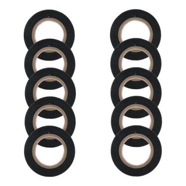 Imagem de Fita Isolante Elétrica 10 Metros Alta Tensão AntiChamas 10 Unidades - 