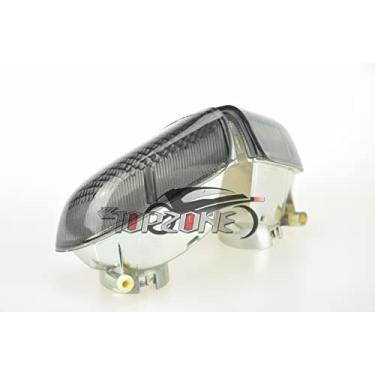 Imagem de Compatível com Kawasaki 1993-2001 ZZ-R1100/Ninja ZX-11; ZX1100 Ninja ZX-11; Idicador de luz de pisca-pisca traseira (lente de seta, sem lâmpadas, lentes de fumaça)