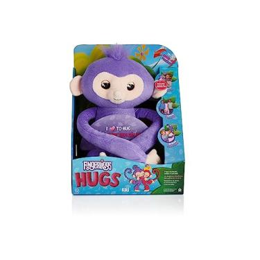 Imagem de Fingerlings HUGS - Kiki - Advanced Interactive Plush Baby Monkey Pet - by WowWee (Amazon Exclusive)