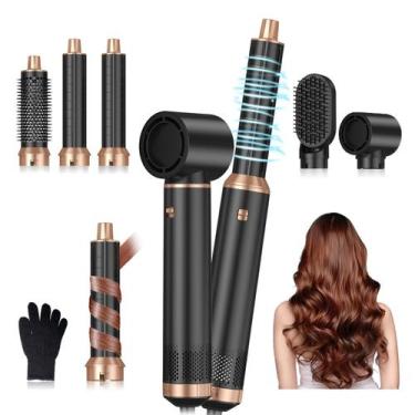 Imagem de Escova de secador de cabelo Yitrust 5 em 1 Air Curler Curling Iron