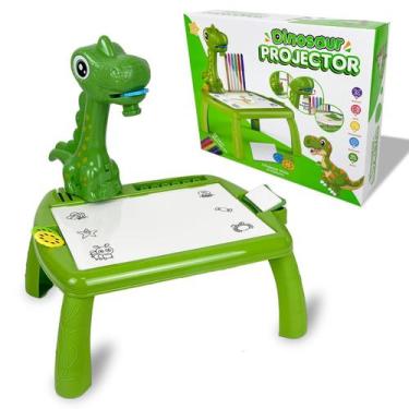 Imagem de Mesa Projetora de Desenhos Infantil Educativo e Canetinhas - Bee Toys