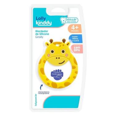 Imagem de Mordedor Lolly Kinddy De Silicone Giraffy