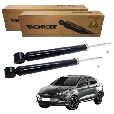 Imagem de Par Amortecedor Traseiro Fiat Cronos 1.3 1.8 2018 2019 2020