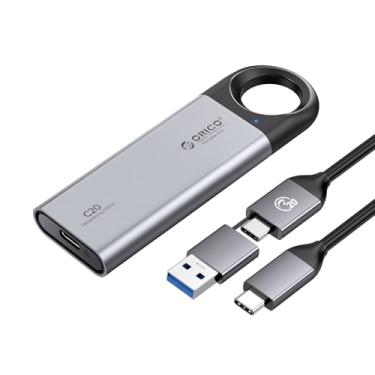 Imagem de ORICO SSD externo de 512 GB até 2000 MB/s, unidade de estado sólido portátil, C20