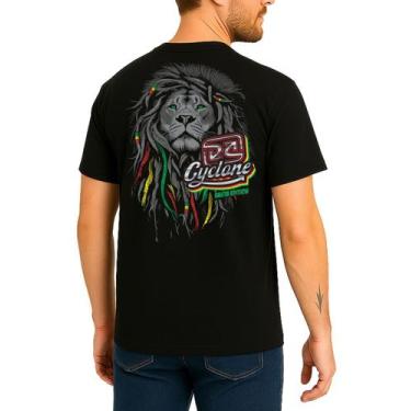 Imagem de Camisa Cyclone Jamaican Metal, Preto, P