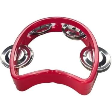 Imagem de Pandeiro Meia Lua Infantil Spanking Vermelho