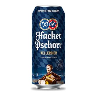 Imagem de Cerveja Hacker Pschorr Kellerbier 500ml Alemã - Hacker Pashorr