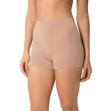 Imagem de Calcinha Boxer Box Trifil Bumbum Perfeito Ampla Cobertura Microfibra, 