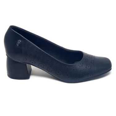 Imagem de Sapato Scarpin Bico Quadrado Usaflex AC2520 - Preto - 40