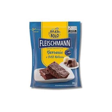 Imagem de Mistura para Bolo, Brownie e Petit Gateau, 350g Fleischman