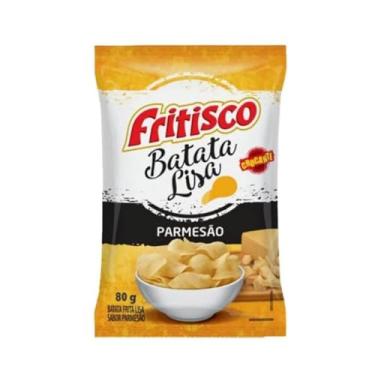 Imagem de Fritisco Batata Lisa Parmesão 80g – Batata Frita Crocante Sabor Parmesão | Salgadinho Gourmet | Snack para Compartilha