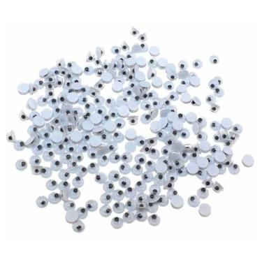 Imagem de Olho Móvel Redondo Preto 6mm com 100 unidades - LNS