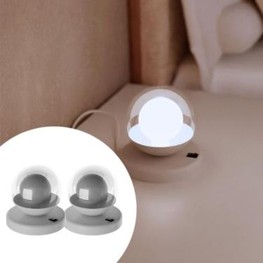 Imagem de Kit 2 Abajur de Mesa Moderno dama de Alumínio Bivolt com Globo vidro 1