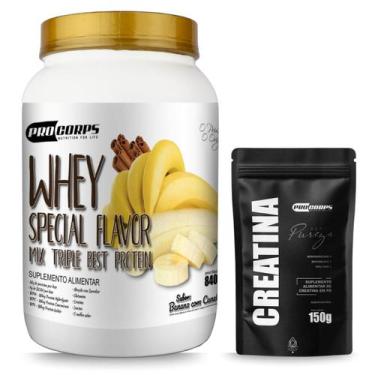 Imagem de Whey 840g Special Flavor Varios Sabores e Creatina Refil pura 150g Pro