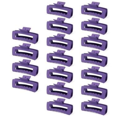 Imagem de Pacote com 18 clipes Hair Claw Clips HXOGD para mulheres, cabelos gros