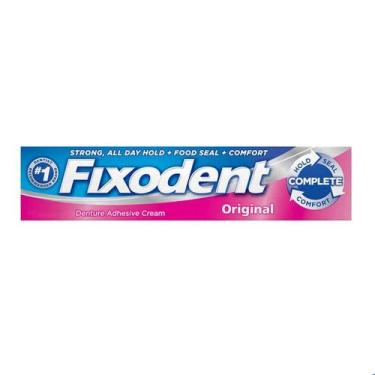 Imagem de Creme Fixador de Dentaduras Fixodent Original 68g