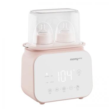 Imagem de Aquecedor de Mamadeira 7 em 1 com Display LCD e Controle de Temperatura 24H, MOMYEASY, Rosa