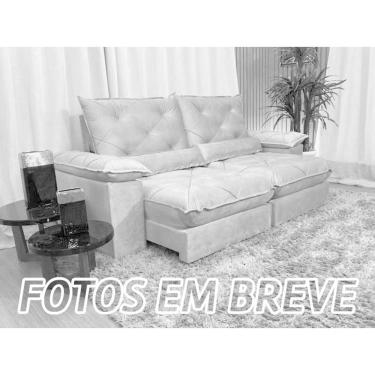 Imagem de Sofá Retrátil Reclinável 2,30 m Cinza 502 Isa