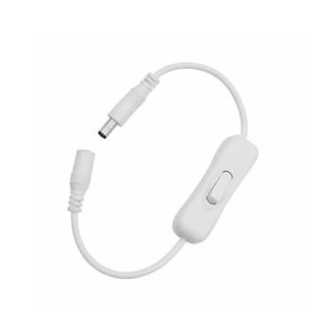 Imagem de Interruptor Liga Desliga P4 Fita Led 12v Branco - 1 unid - Green Lante