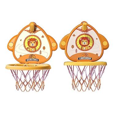 Imagem de Generic Cesta de Basquete Infantil, Material de Pvc Montado na Parede para Objetivo de Basquete Pequeno Com Placa Grossa Pode Suportar 20kg, para Adolescentes, para Uso Interno (#1)