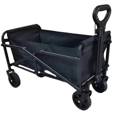 Imagem de Carrinho Multiuso Dobrável 100kg | Camping, Pesca, Compras e Feira(ricardo 71 * 46 * 82)