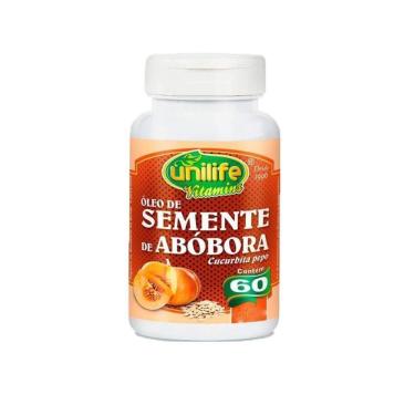 Imagem de Óleo de Semente de Abóbora 1200mg 60 Caps - Unilife