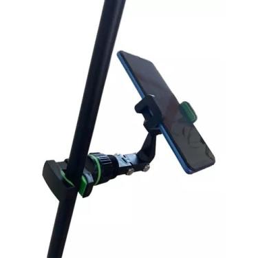 Imagem de Suporte Celular Pedestal Microfone - Preto