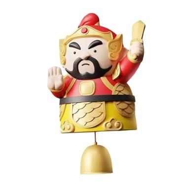 Imagem de predolo Campainha de Loja Ornamento para Abrir Porta Presentes de Boas-Vindas Chinesas Tradicionais para Quarto Festival Da Primavera, Vermelho, Tamanho real